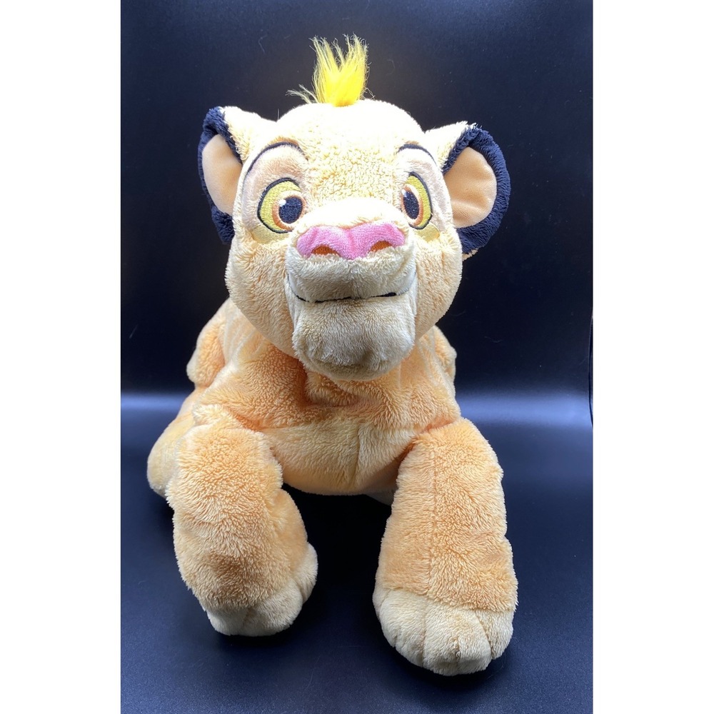 The Disney Store Simba 17" Plush Lion King Stuffed Animal Toy EUC - Picture 2 of 8